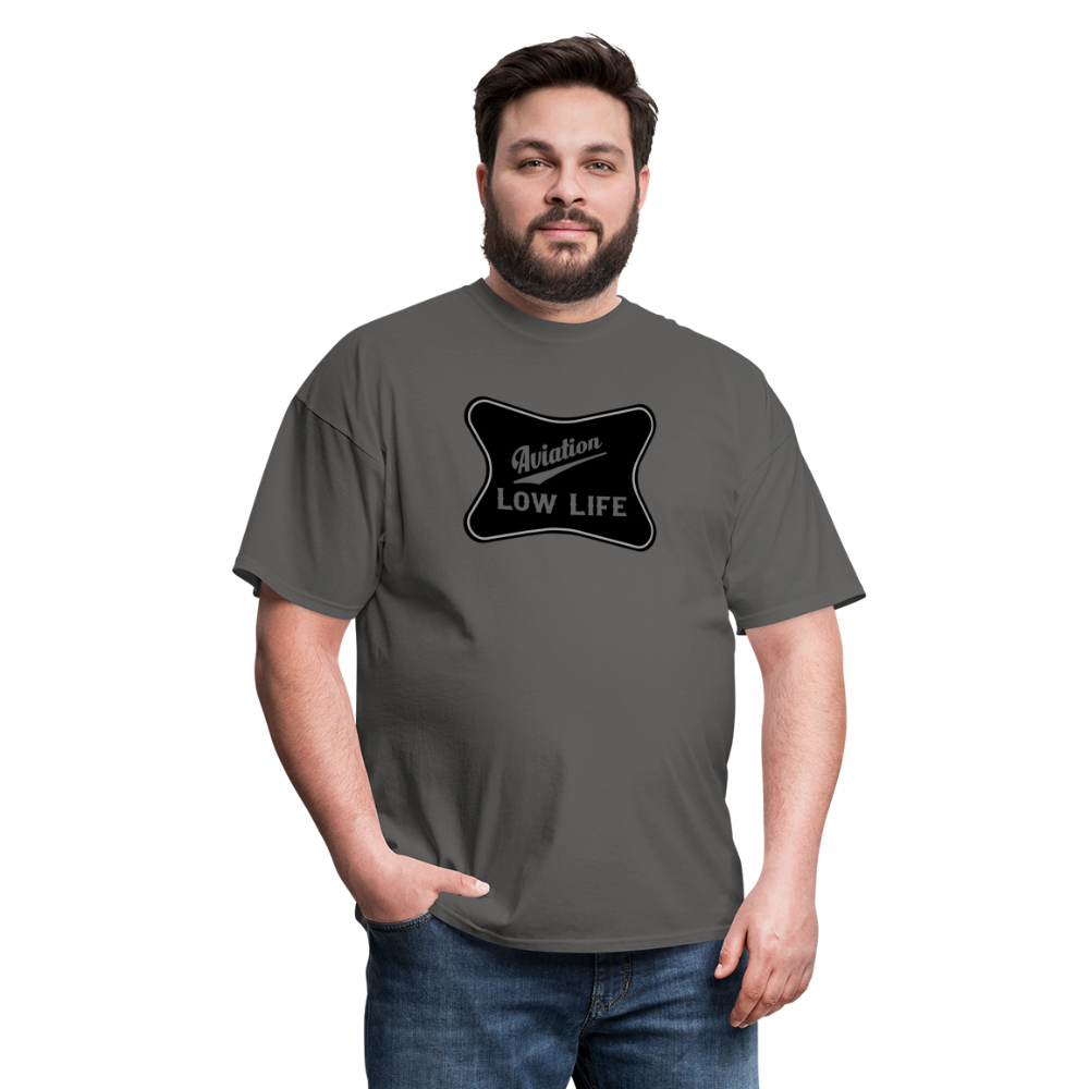 Aviation in Black (Unisex) Classic T-Shirt - charcoal