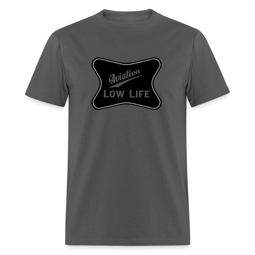 Aviation in Black (Unisex) Classic T-Shirt - charcoal