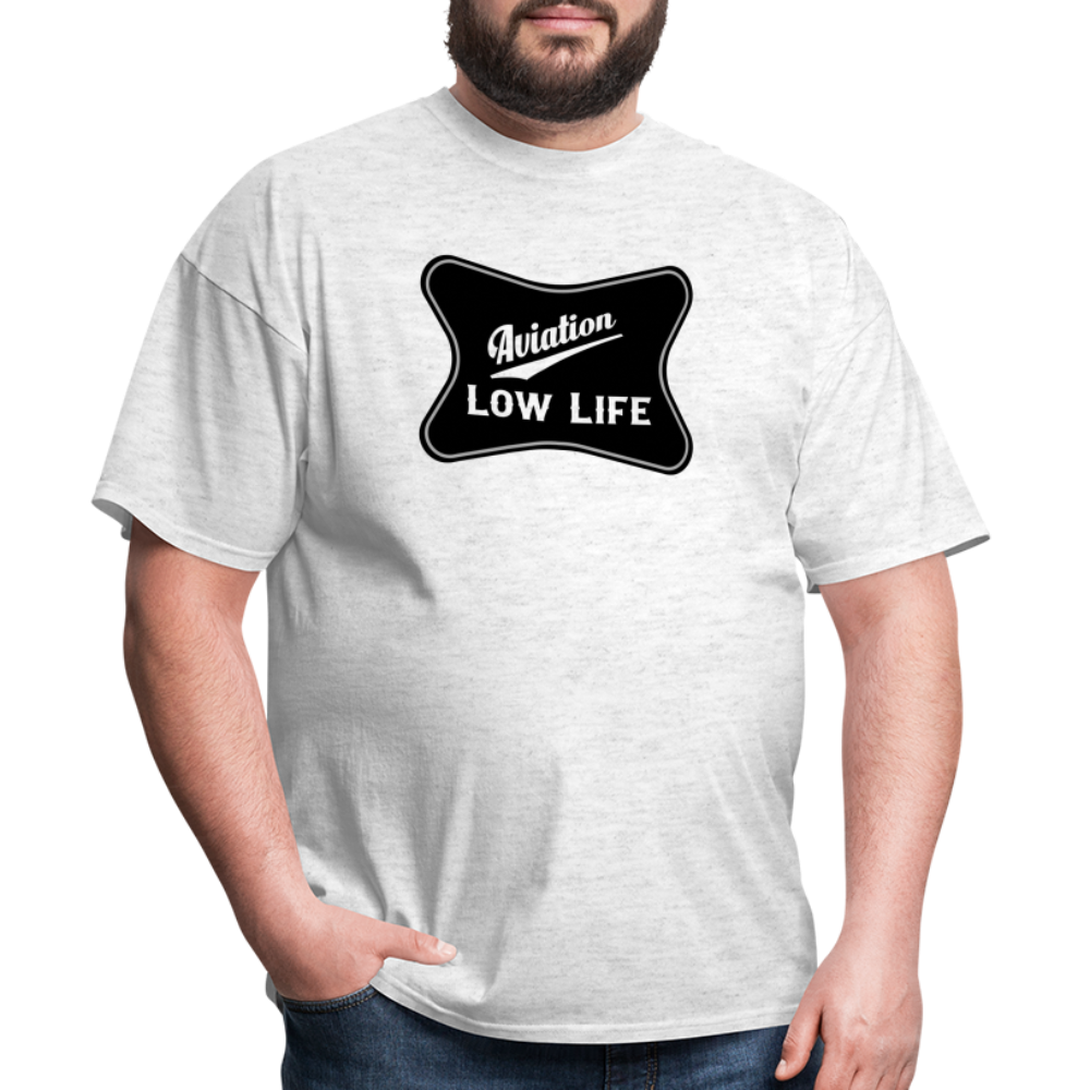 Aviation in Black (Unisex) Classic T-Shirt - light heather gray