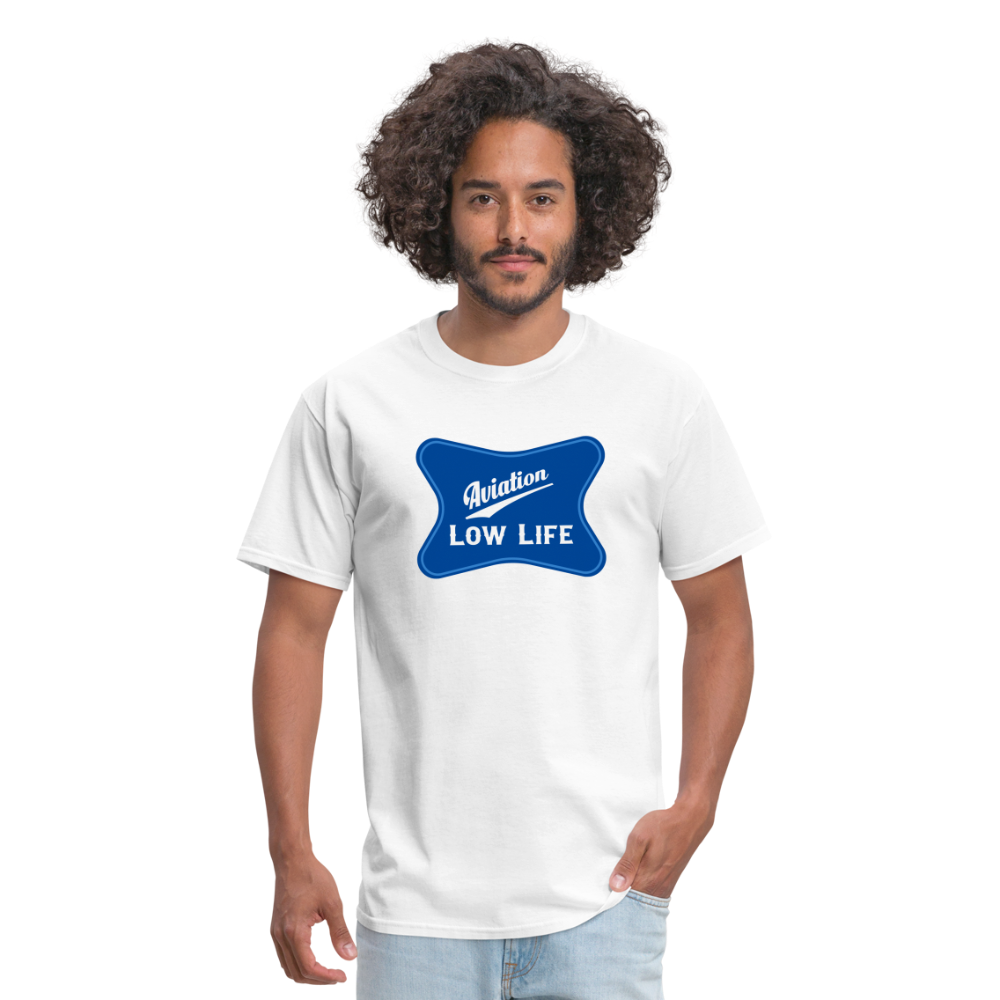 Aviation in Blue (Unisex) Classic T-Shirt - white