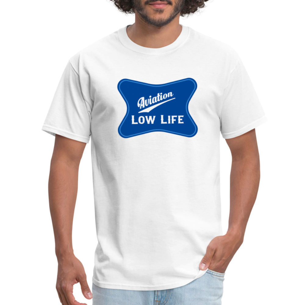 Aviation in Blue (Unisex) Classic T-Shirt - white