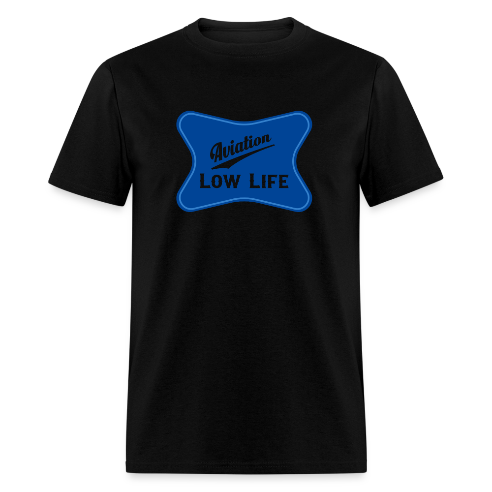 Aviation in Blue (Unisex) Classic T-Shirt - black