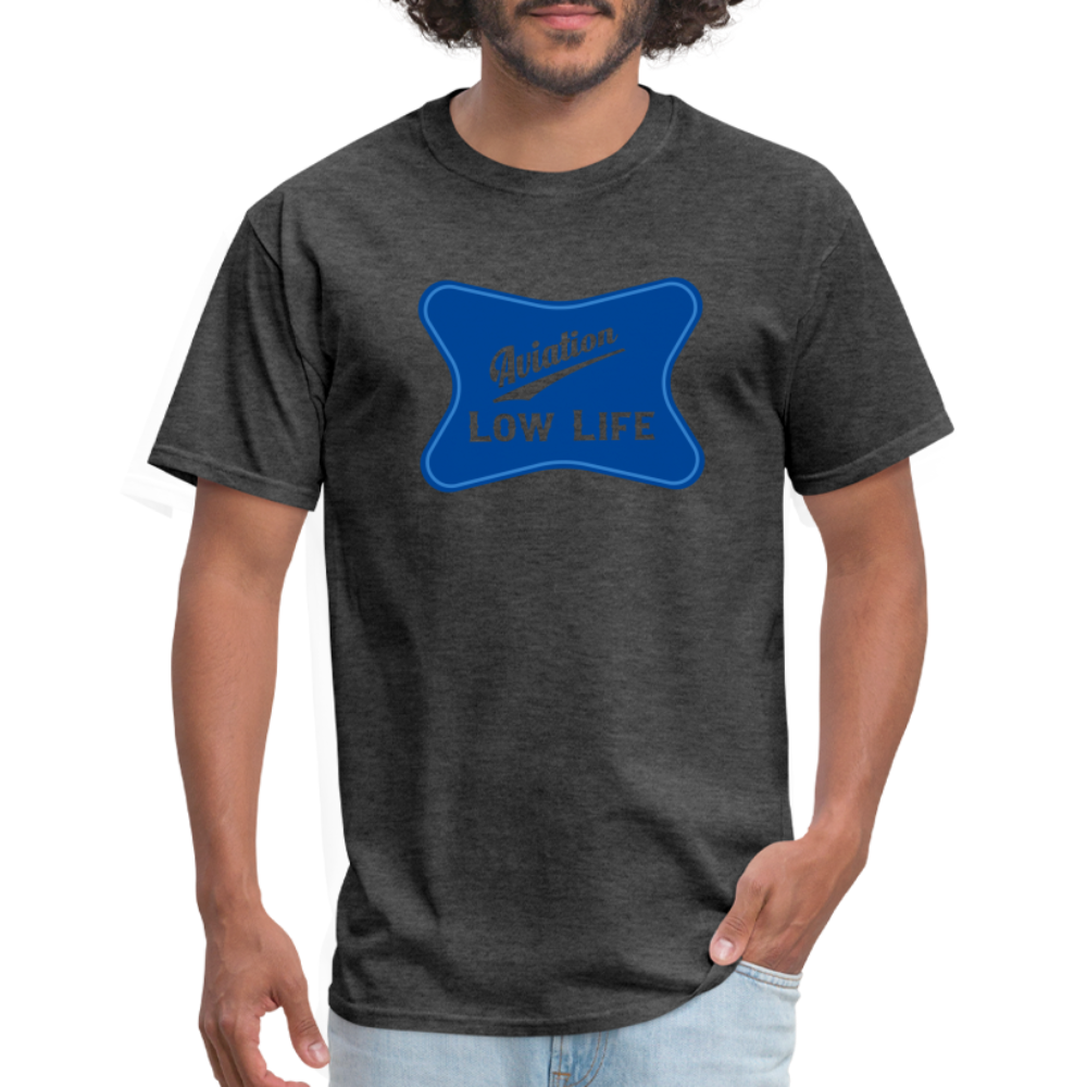 Aviation in Blue (Unisex) Classic T-Shirt - heather black