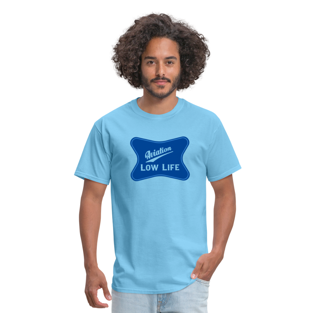 Aviation in Blue (Unisex) Classic T-Shirt - aquatic blue