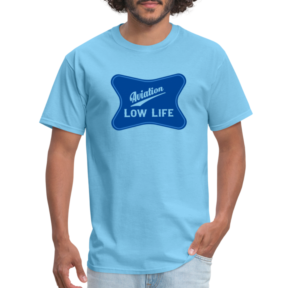 Aviation in Blue (Unisex) Classic T-Shirt - aquatic blue