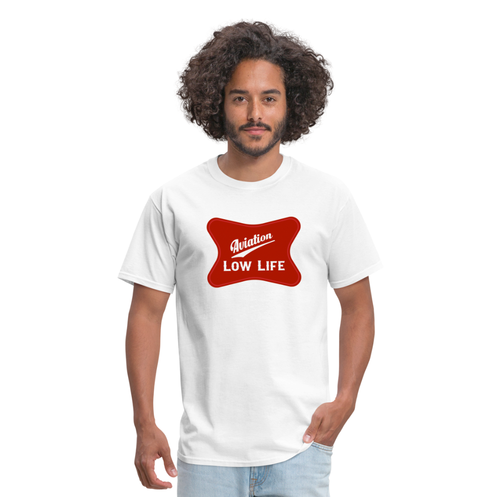 Aviation in Red (Unisex) Classic T-Shirt - white
