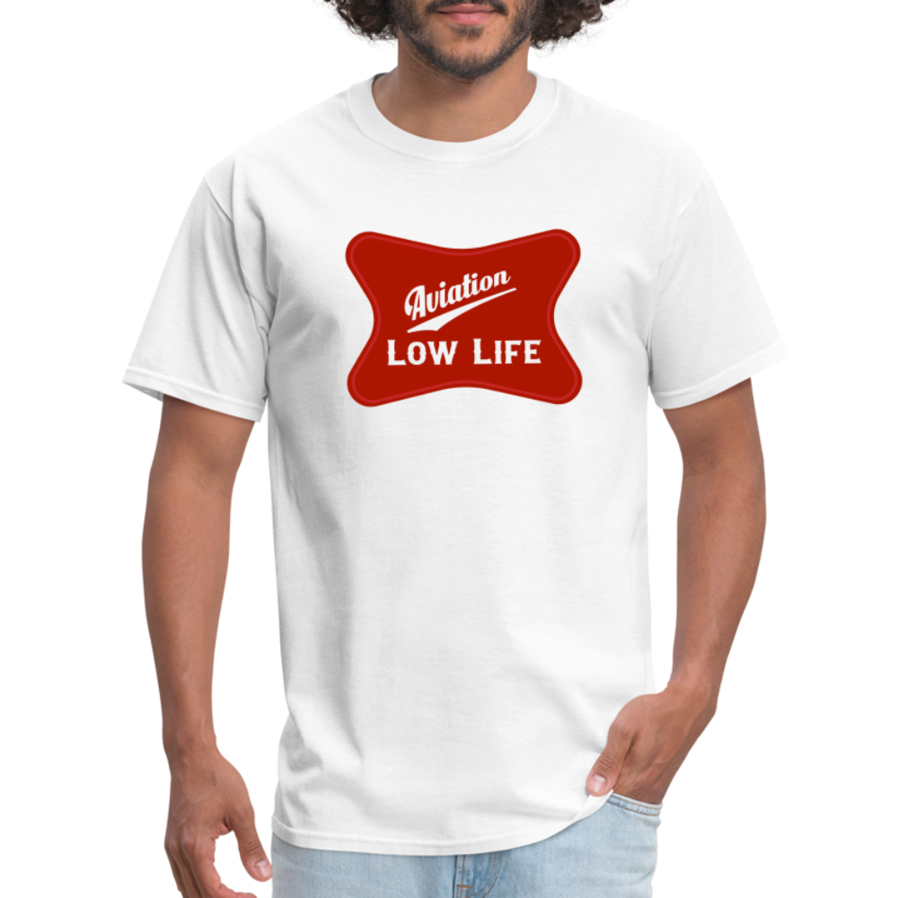 Aviation in Red (Unisex) Classic T-Shirt - white