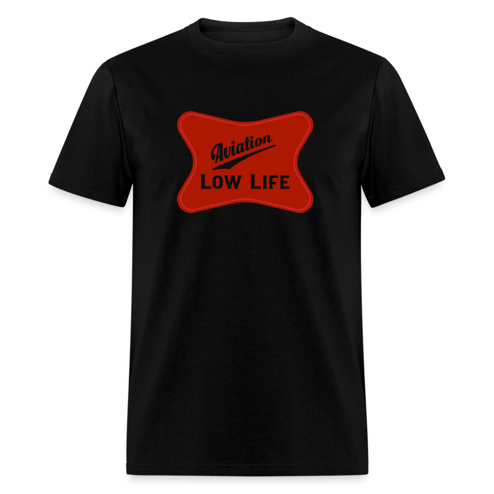 Aviation in Red (Unisex) Classic T-Shirt - black