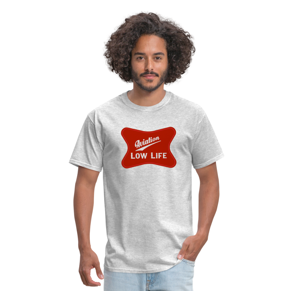Aviation in Red (Unisex) Classic T-Shirt - heather gray