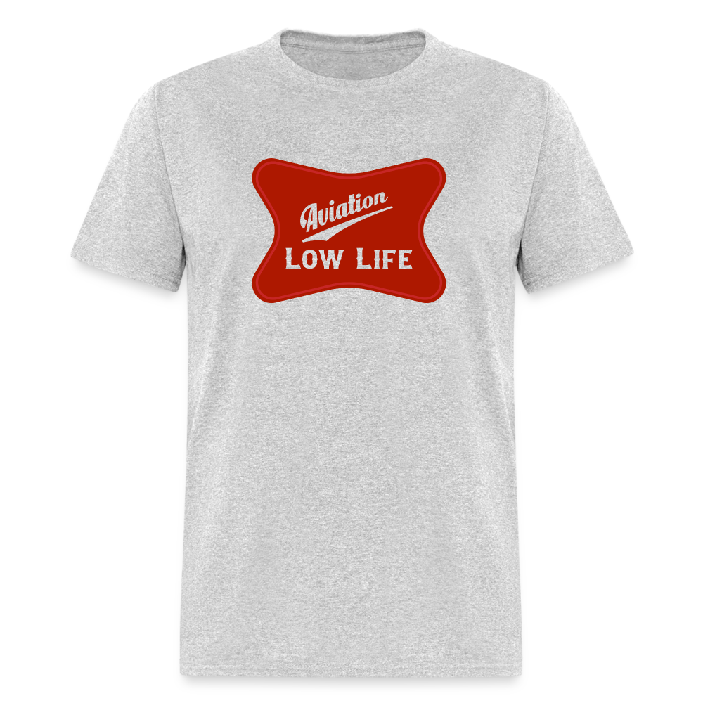 Aviation in Red (Unisex) Classic T-Shirt - heather gray