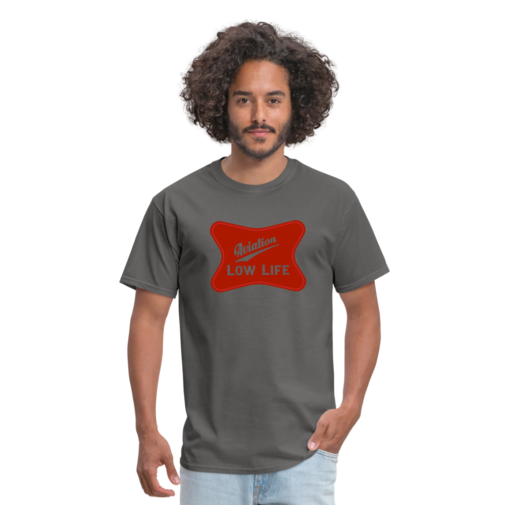 Aviation in Red (Unisex) Classic T-Shirt - charcoal