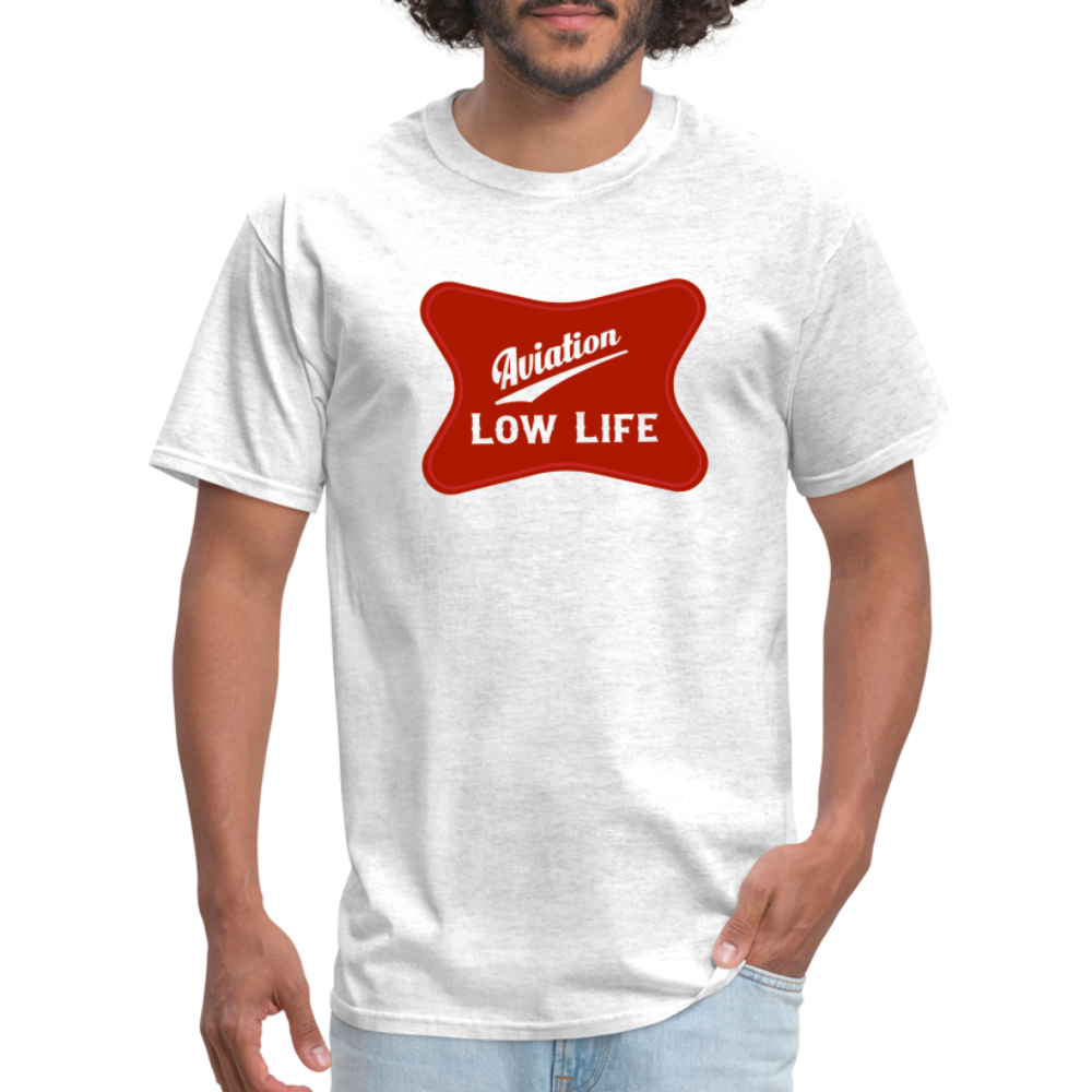Aviation in Red (Unisex) Classic T-Shirt - light heather gray