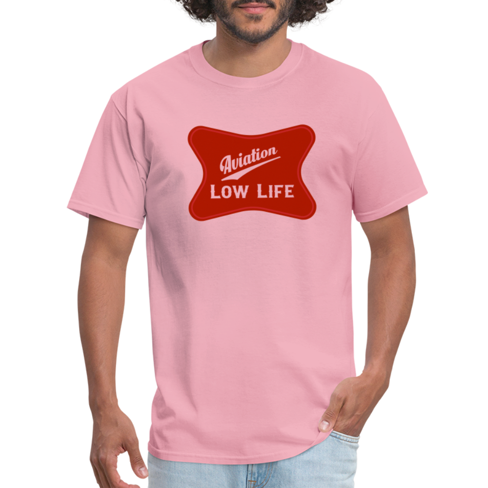 Aviation in Red (Unisex) Classic T-Shirt - pink