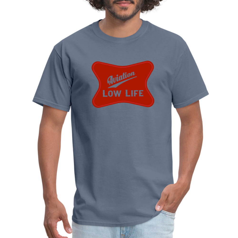 Aviation in Red (Unisex) Classic T-Shirt - denim