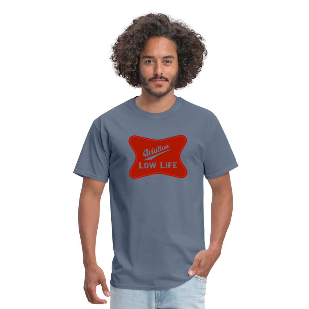 Aviation in Red (Unisex) Classic T-Shirt - denim