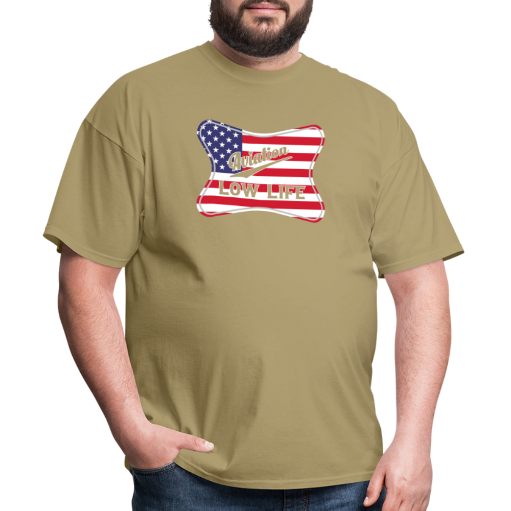 Aviation in Patriotic (Unisex) Classic T-Shirt - khaki