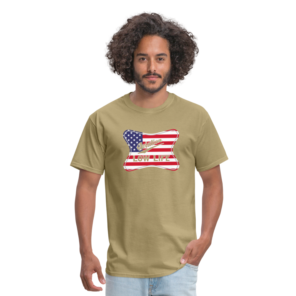 Aviation in Patriotic (Unisex) Classic T-Shirt - khaki