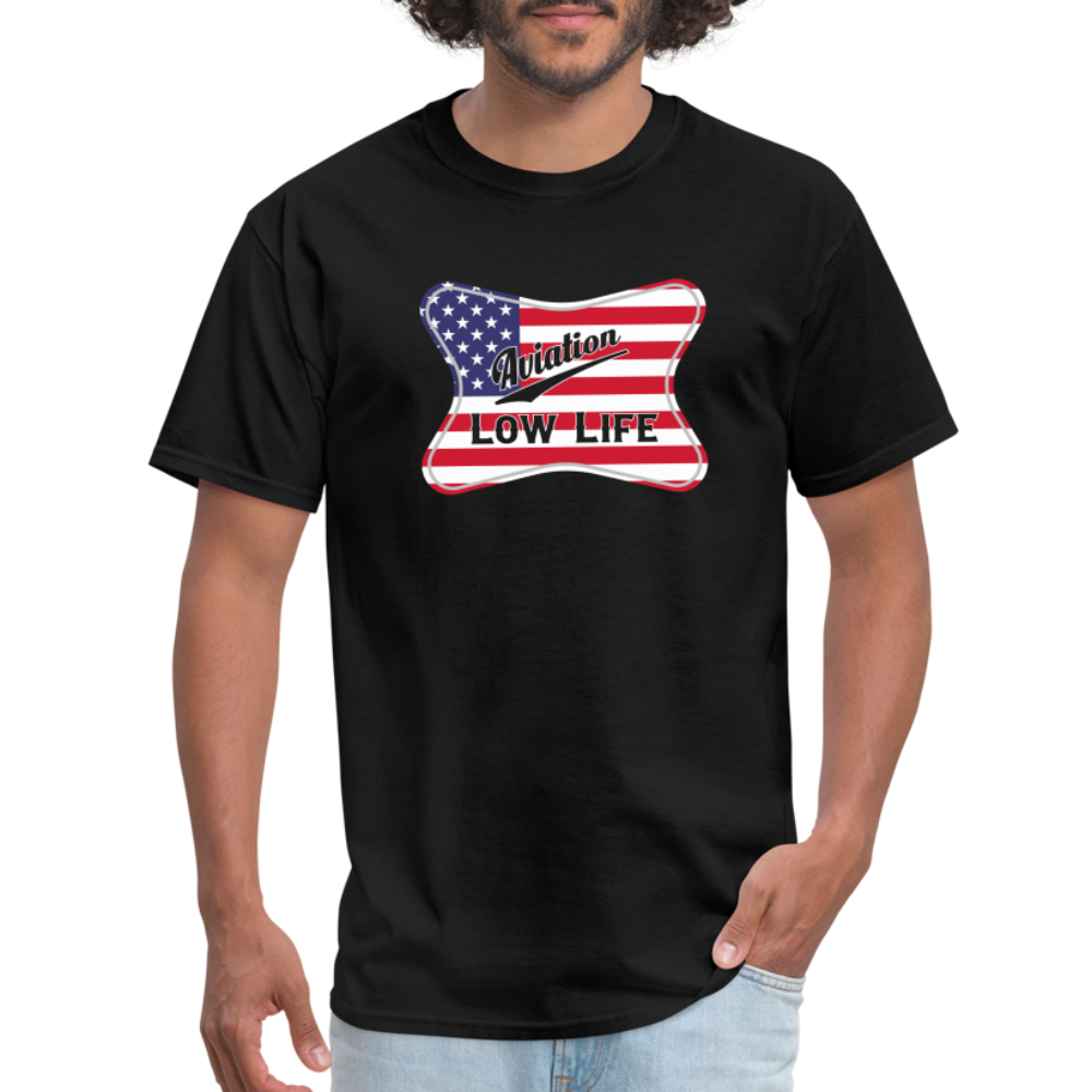 Aviation in Patriotic (Unisex) Classic T-Shirt - black