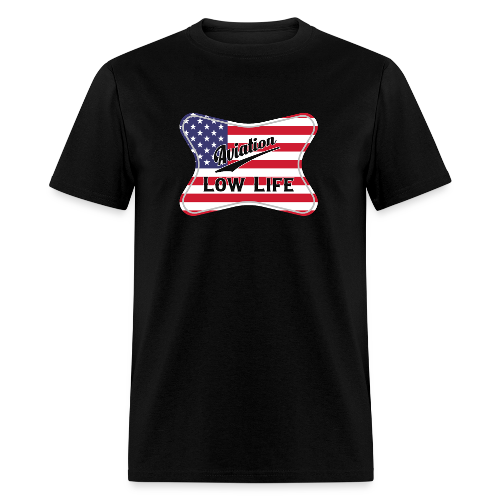 Aviation in Patriotic (Unisex) Classic T-Shirt - black