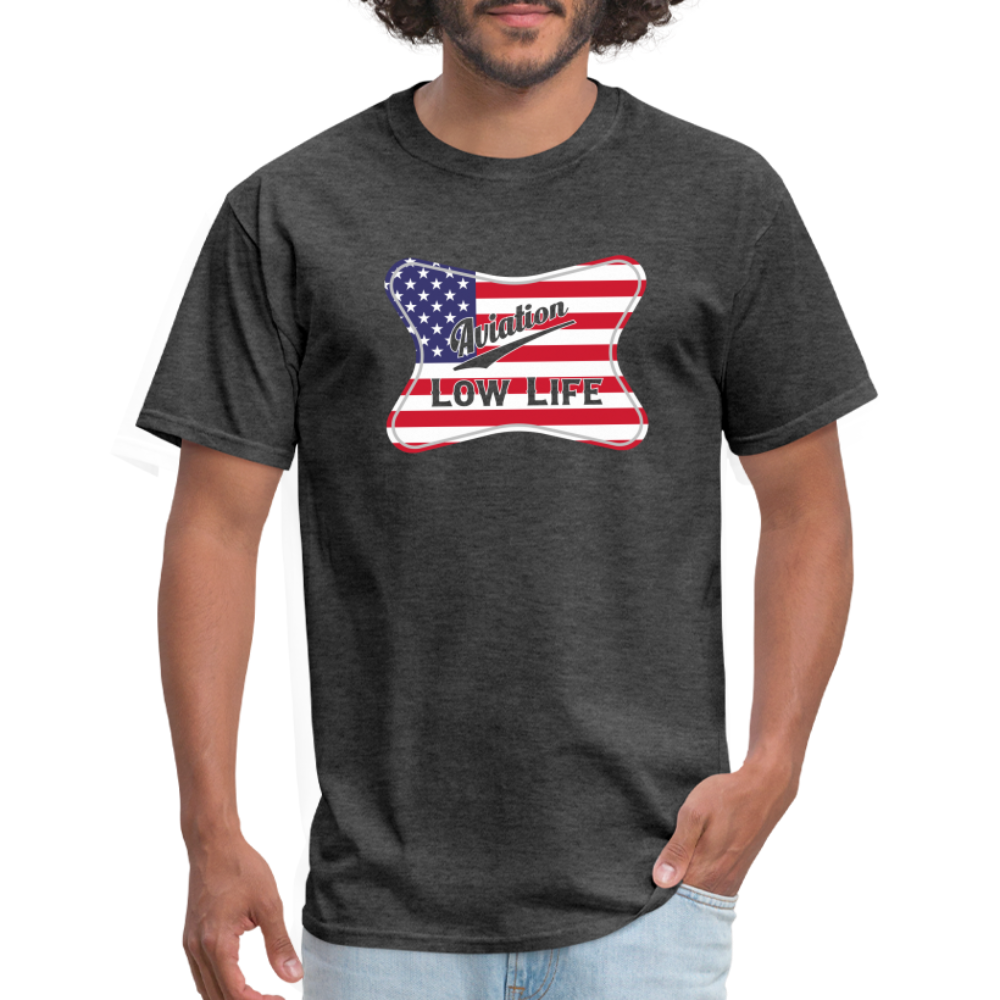 Aviation in Patriotic (Unisex) Classic T-Shirt - heather black