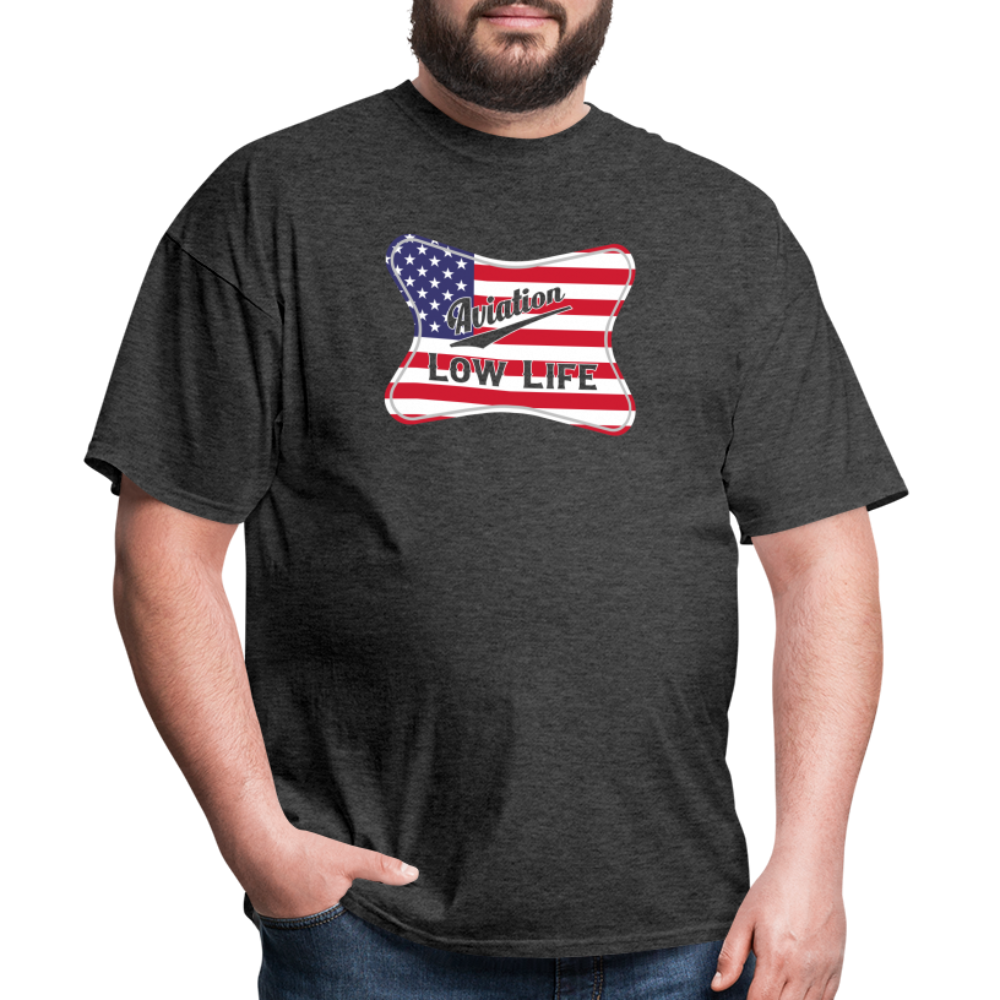 Aviation in Patriotic (Unisex) Classic T-Shirt - heather black