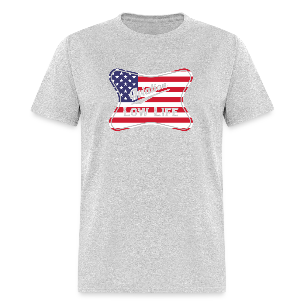 Aviation in Patriotic (Unisex) Classic T-Shirt - heather gray