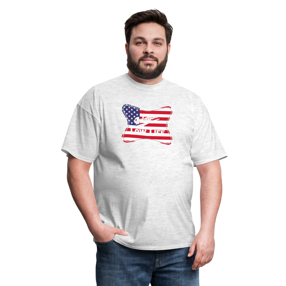 Aviation in Patriotic (Unisex) Classic T-Shirt - light heather gray