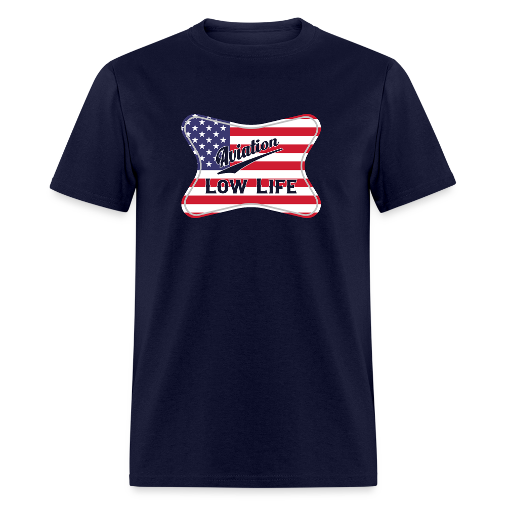 Aviation in Patriotic (Unisex) Classic T-Shirt - navy