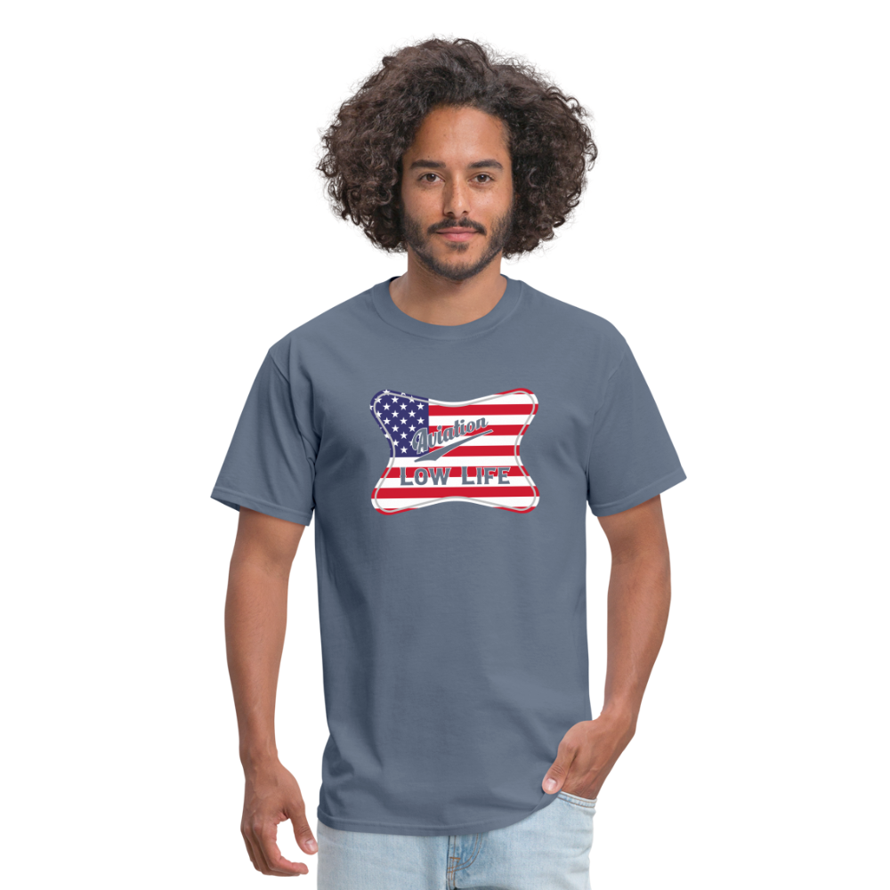 Aviation in Patriotic (Unisex) Classic T-Shirt - denim