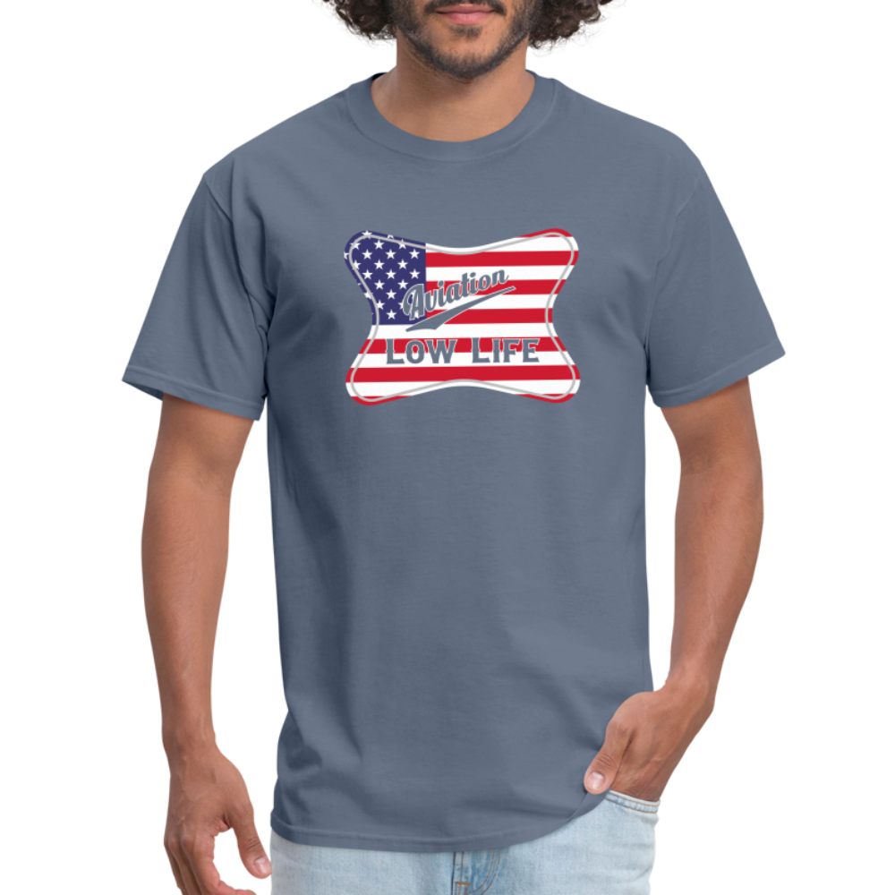Aviation in Patriotic (Unisex) Classic T-Shirt - denim