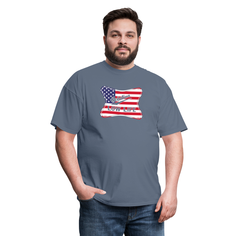 Aviation in Patriotic (Unisex) Classic T-Shirt - denim