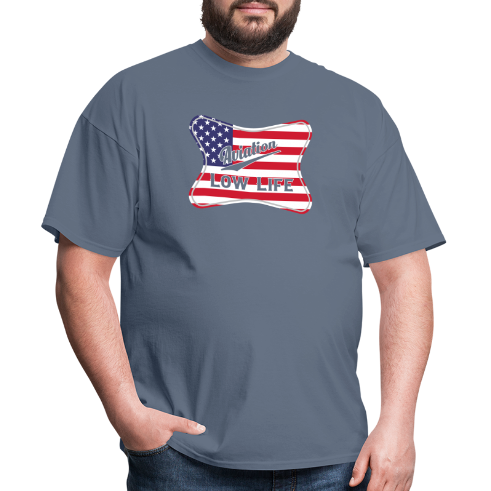 Aviation in Patriotic (Unisex) Classic T-Shirt - denim