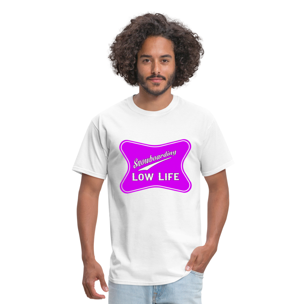 Snowboarding - Purple - Unisex Classic T-Shirt - white