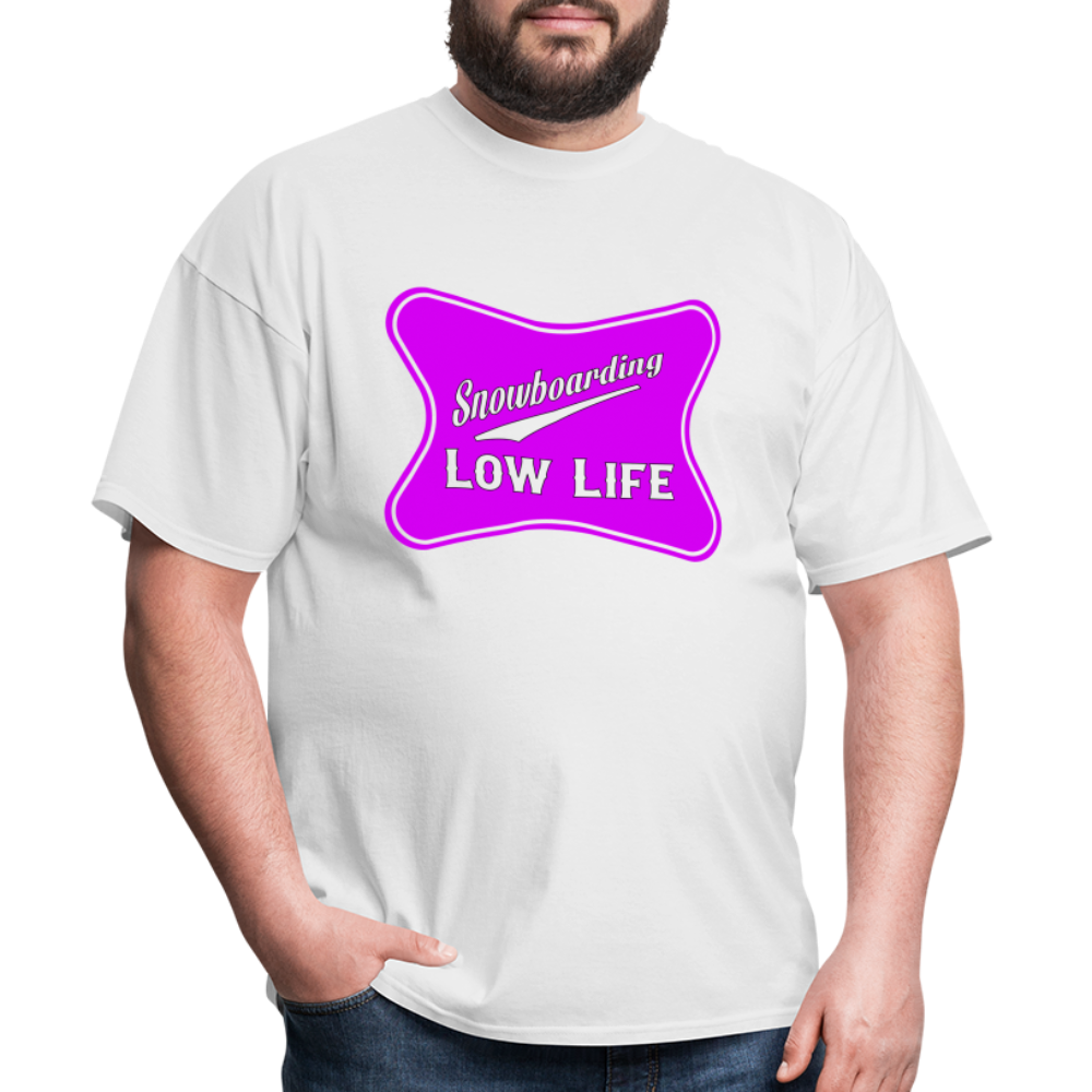 Snowboarding - Purple - Unisex Classic T-Shirt - white