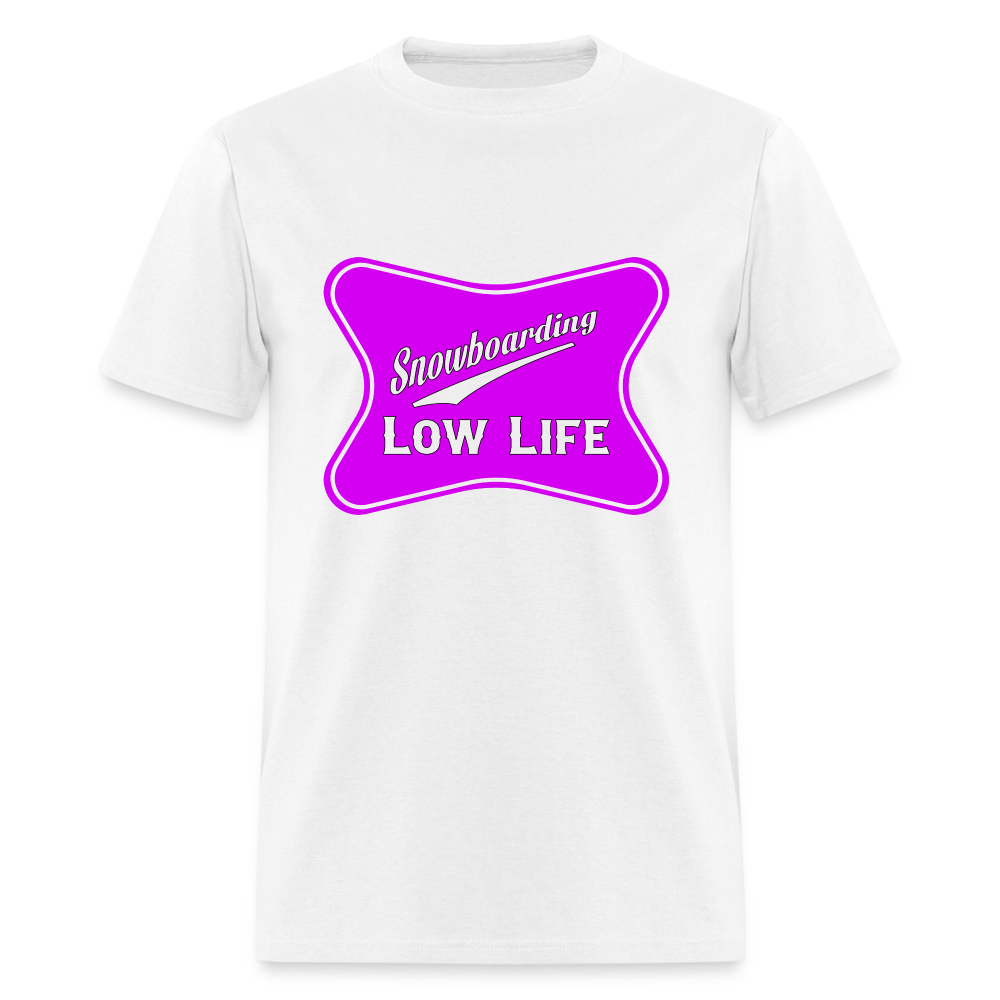 Snowboarding - Purple - Unisex Classic T-Shirt - white