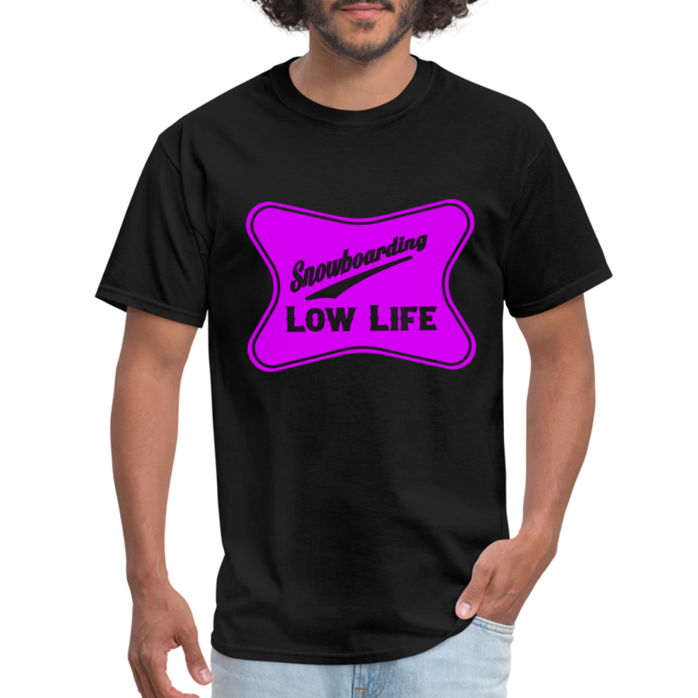 Snowboarding - Purple - Unisex Classic T-Shirt - black