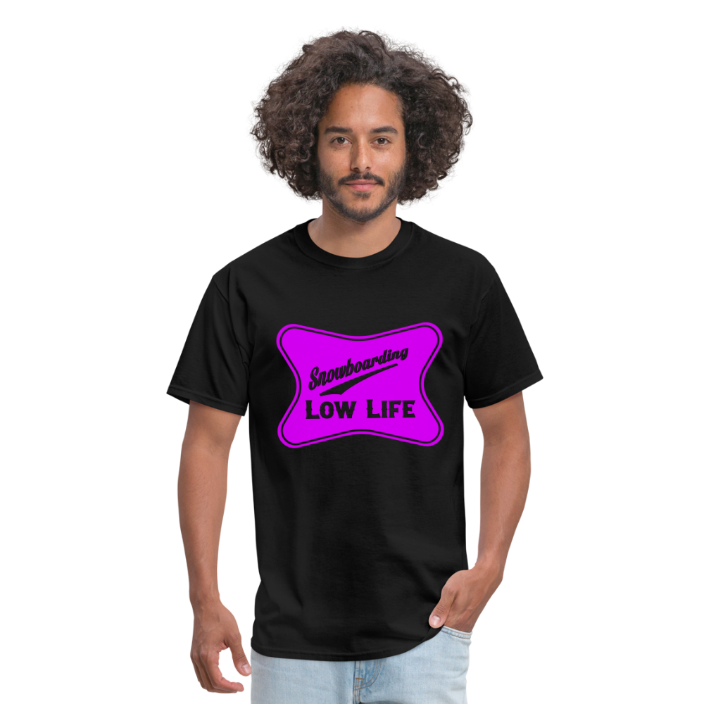 Snowboarding - Purple - Unisex Classic T-Shirt - black
