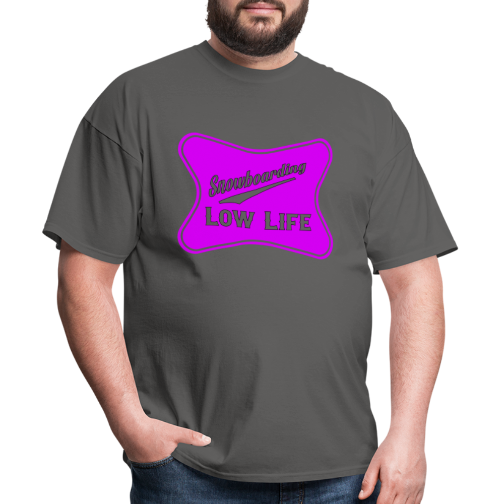 Snowboarding - Purple - Unisex Classic T-Shirt - charcoal