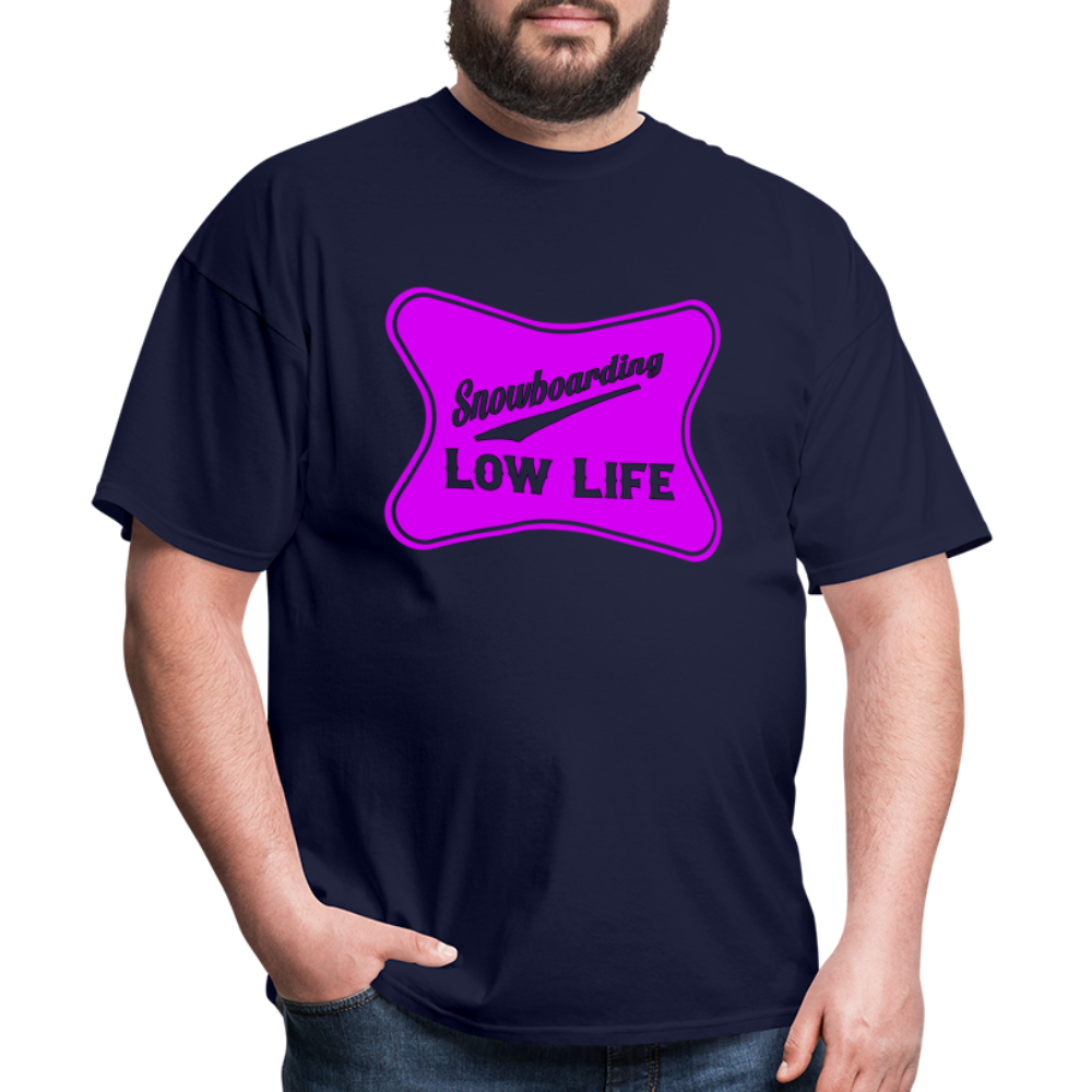 Snowboarding - Purple - Unisex Classic T-Shirt - navy