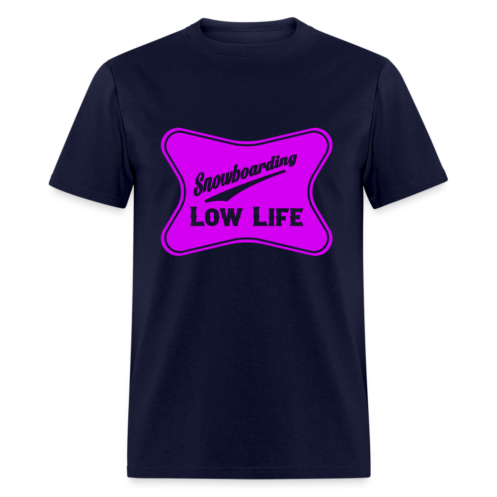 Snowboarding - Purple - Unisex Classic T-Shirt - navy