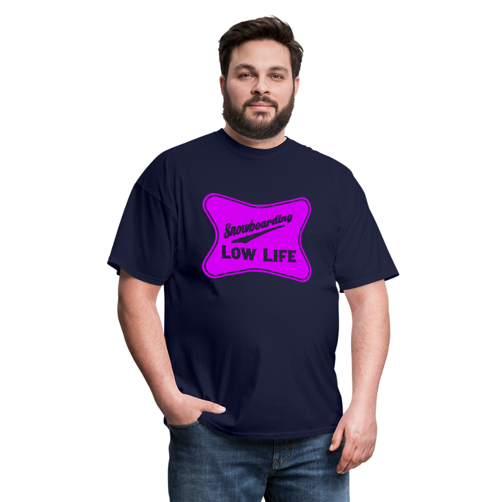 Snowboarding - Purple - Unisex Classic T-Shirt - navy