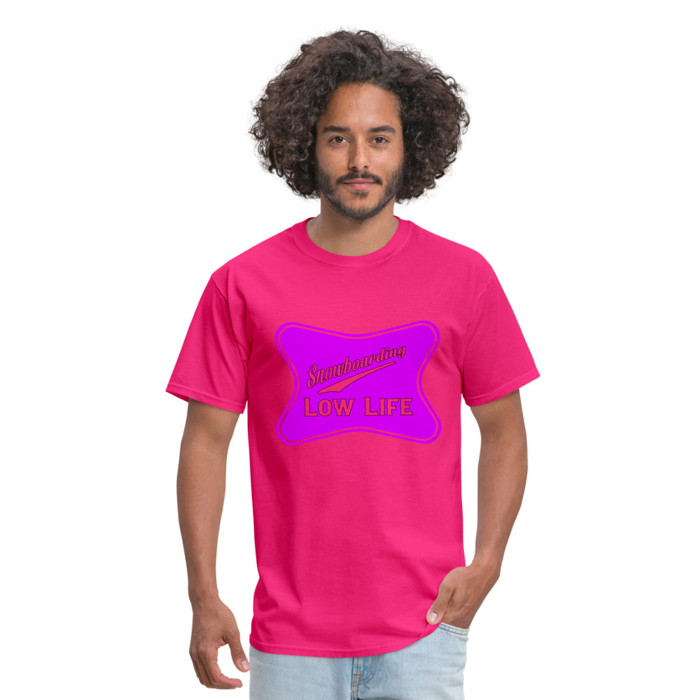 Snowboarding - Purple - Unisex Classic T-Shirt - fuchsia