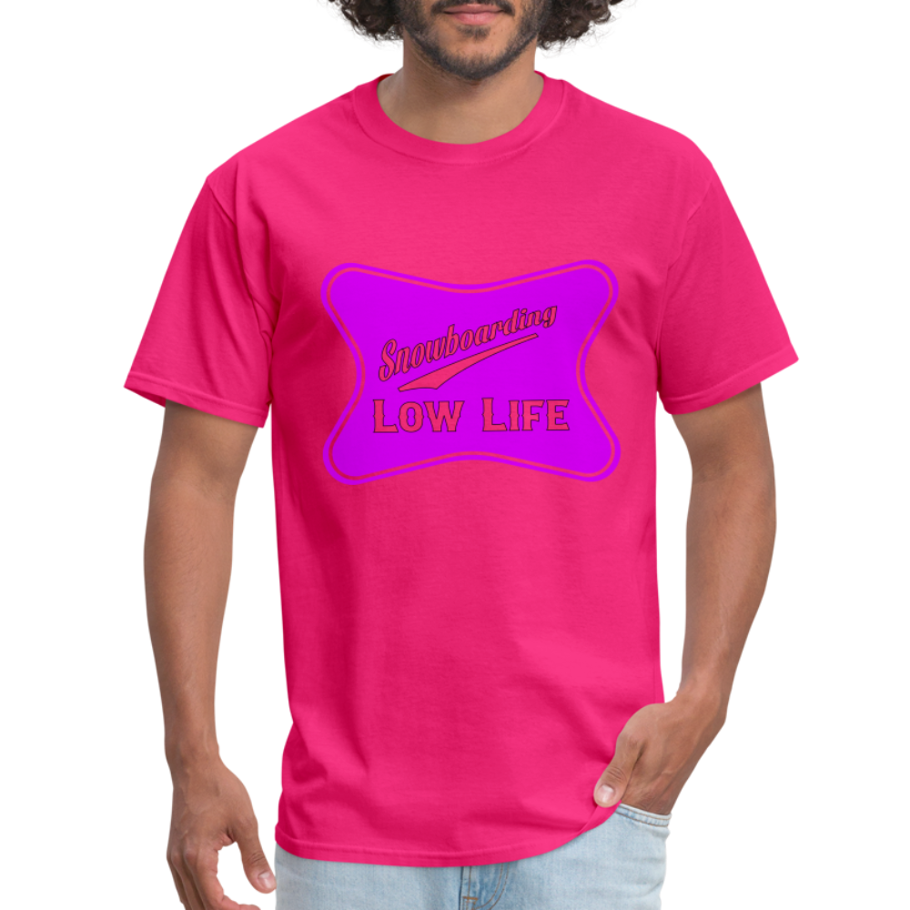 Snowboarding - Purple - Unisex Classic T-Shirt - fuchsia