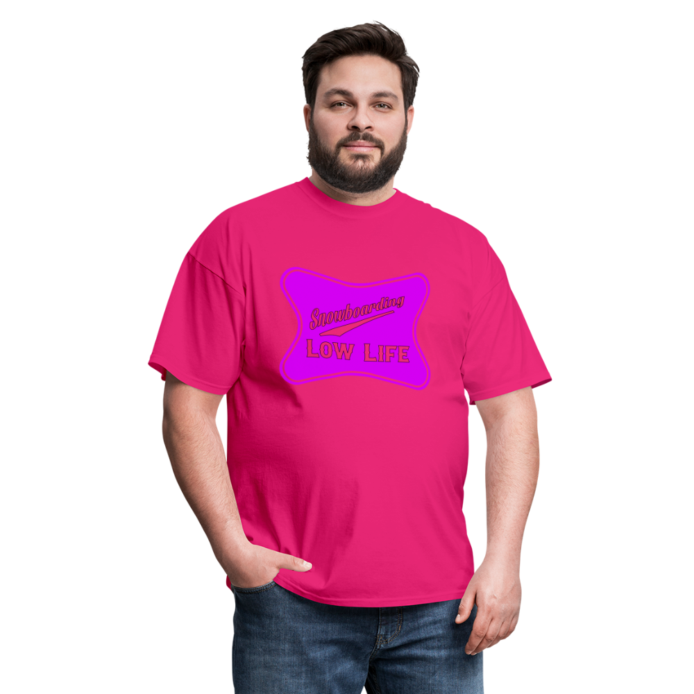 Snowboarding - Purple - Unisex Classic T-Shirt - fuchsia
