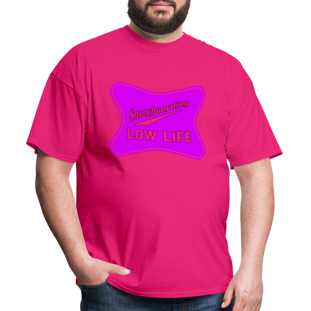 Snowboarding - Purple - Unisex Classic T-Shirt - fuchsia