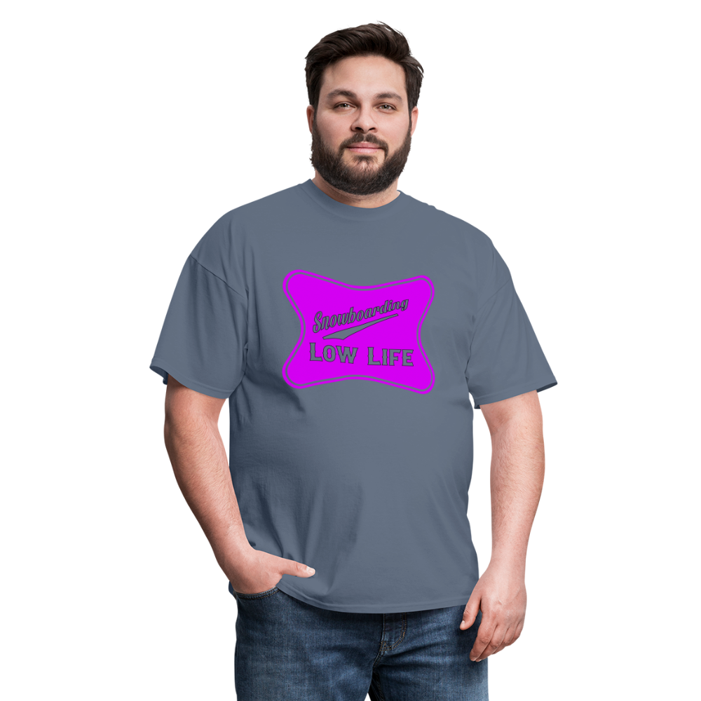 Snowboarding - Purple - Unisex Classic T-Shirt - denim