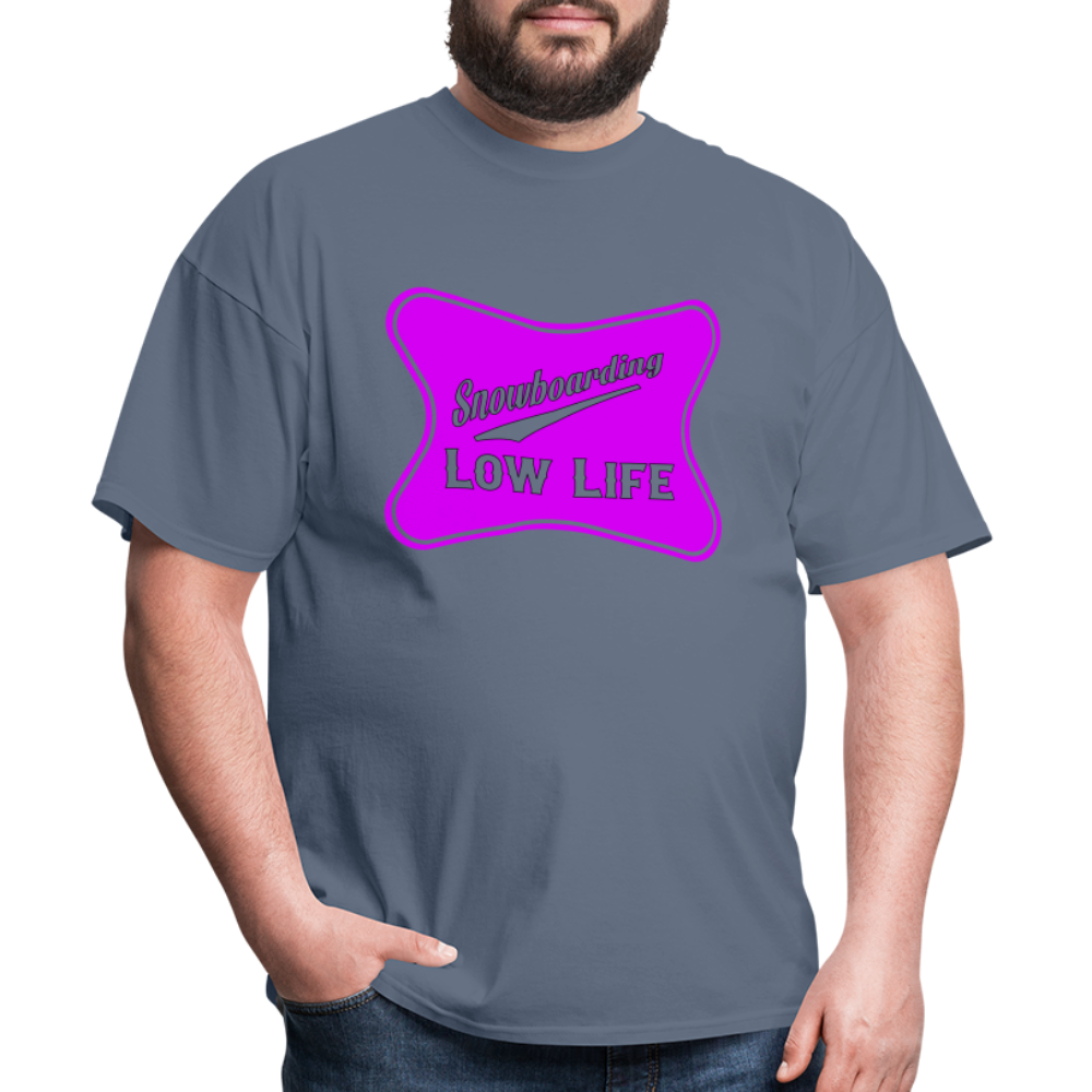 Snowboarding - Purple - Unisex Classic T-Shirt - denim