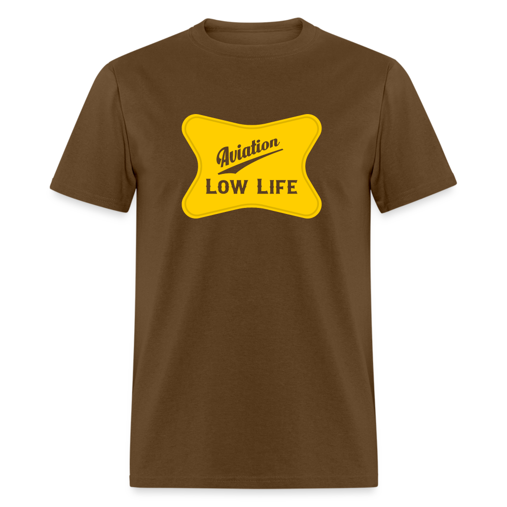 Aviation in Yellow (Unisex) Classic T-Shirt - brown