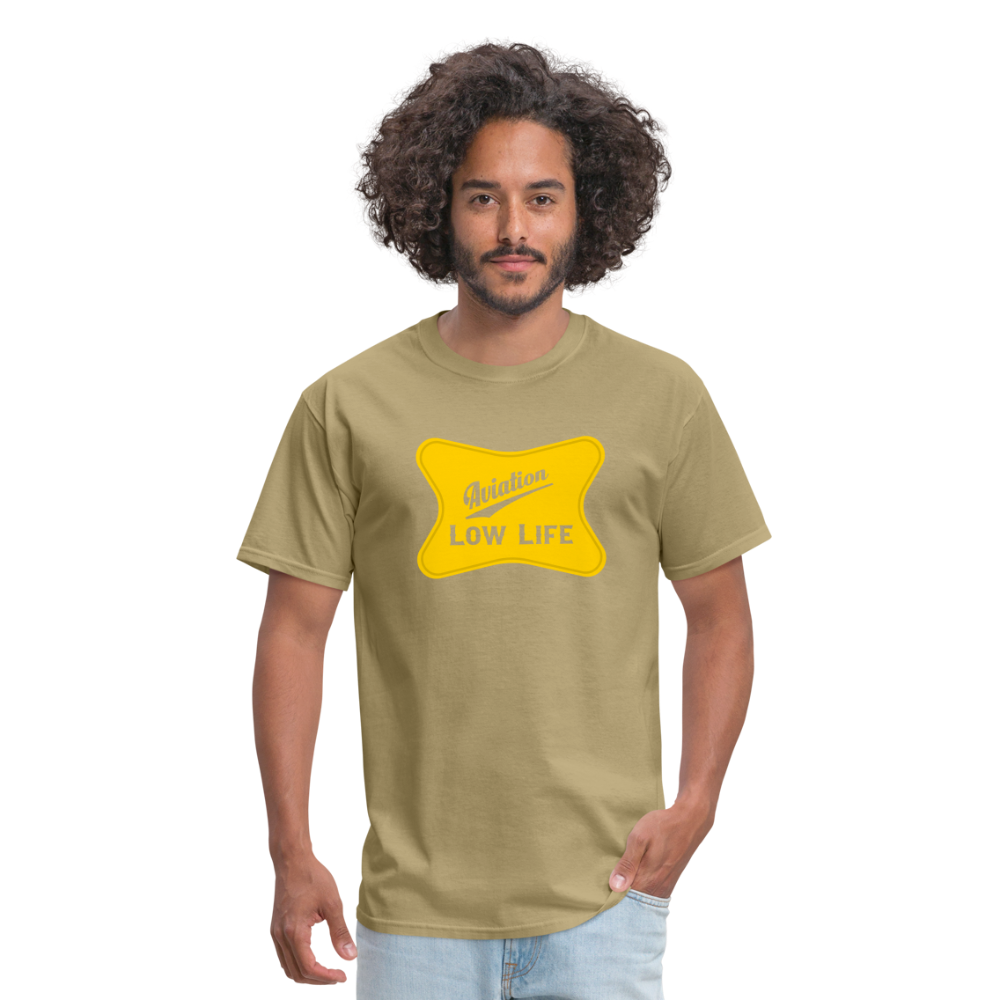 Aviation in Yellow (Unisex) Classic T-Shirt - khaki
