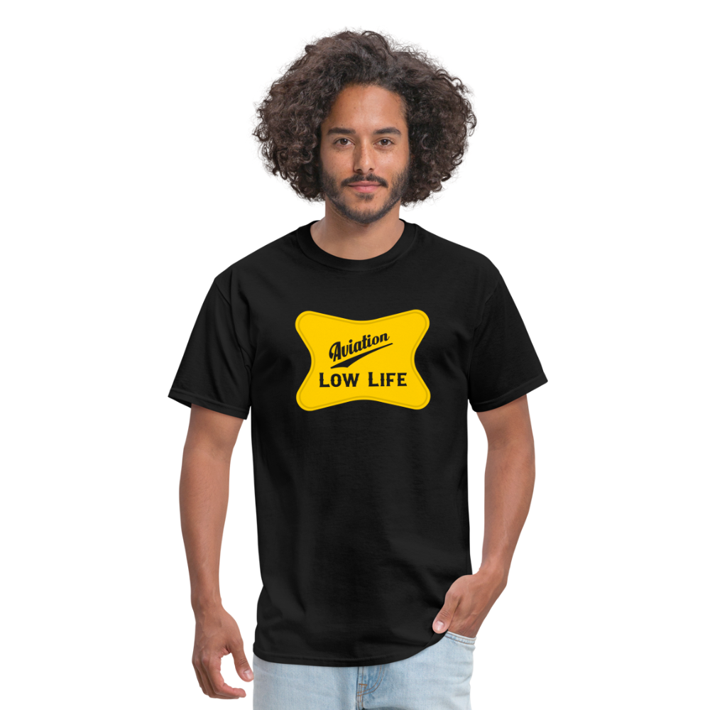 Aviation in Yellow (Unisex) Classic T-Shirt - black